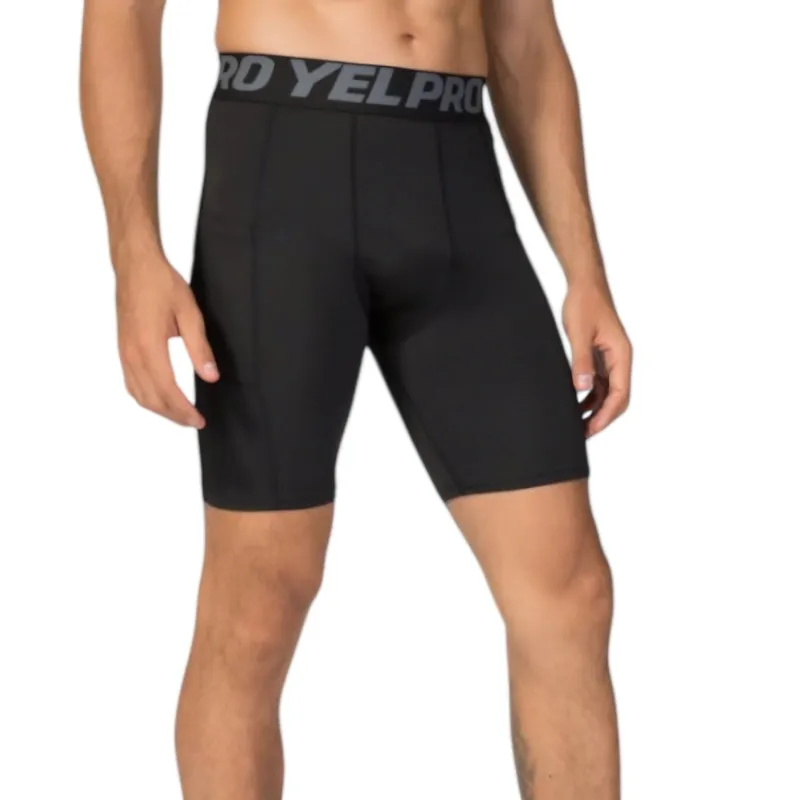 Anna-Kaci Active Men's Compression Fit Performance Shorts with Wide Waistband and Moisture-Wicking Stretch Fabric sold by Anna-Kaci