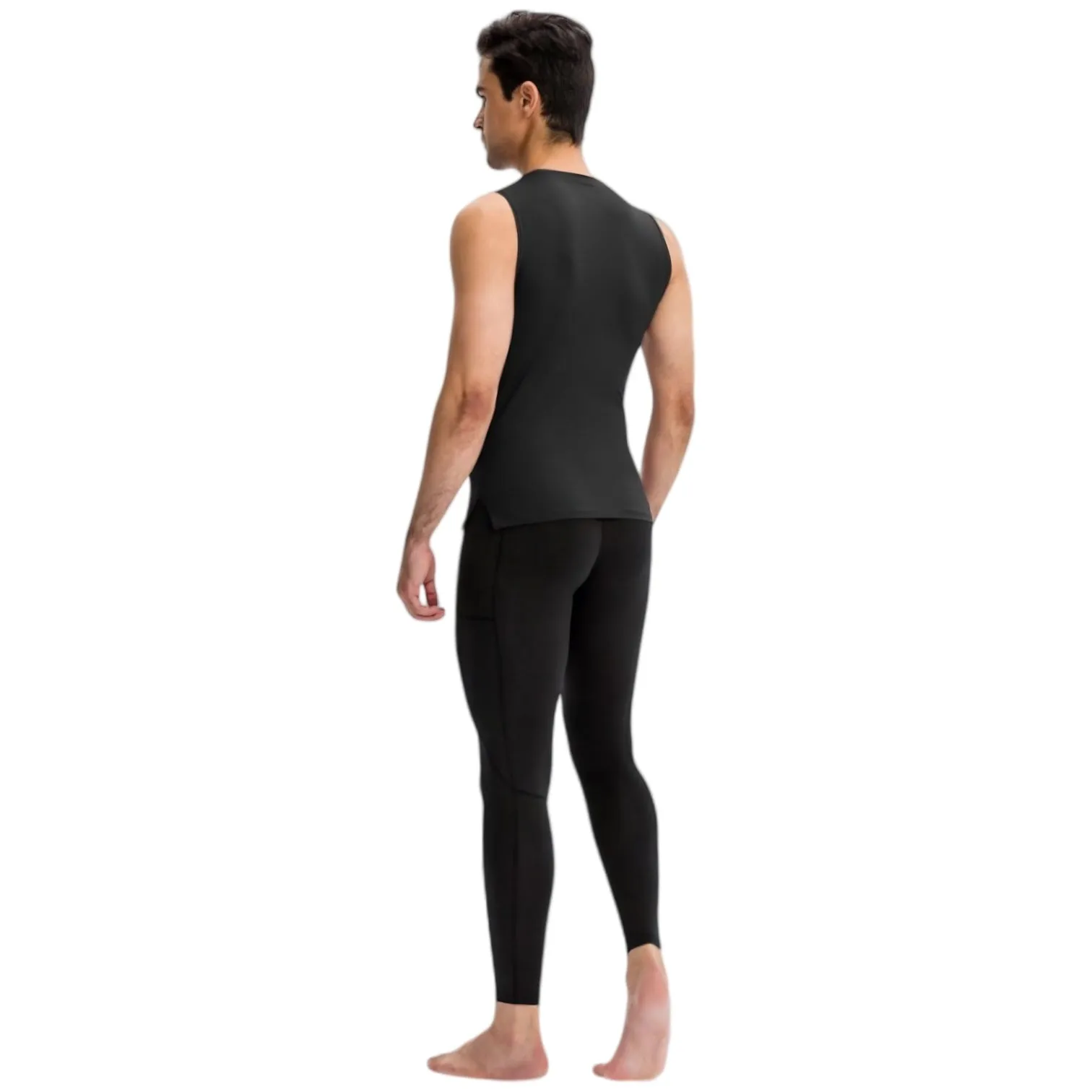 Anna-Kaci Active Men's Sleeveless Compression Tank Top with Smooth Stretch Fabric for Athletic Performance sold by Anna-Kaci product image thumbnail 4