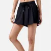Anna-Kaci Women's High Waist Athletic Skort with Inner Shorts and Adjustable Drawstring Waistband sold by Anna-Kaci