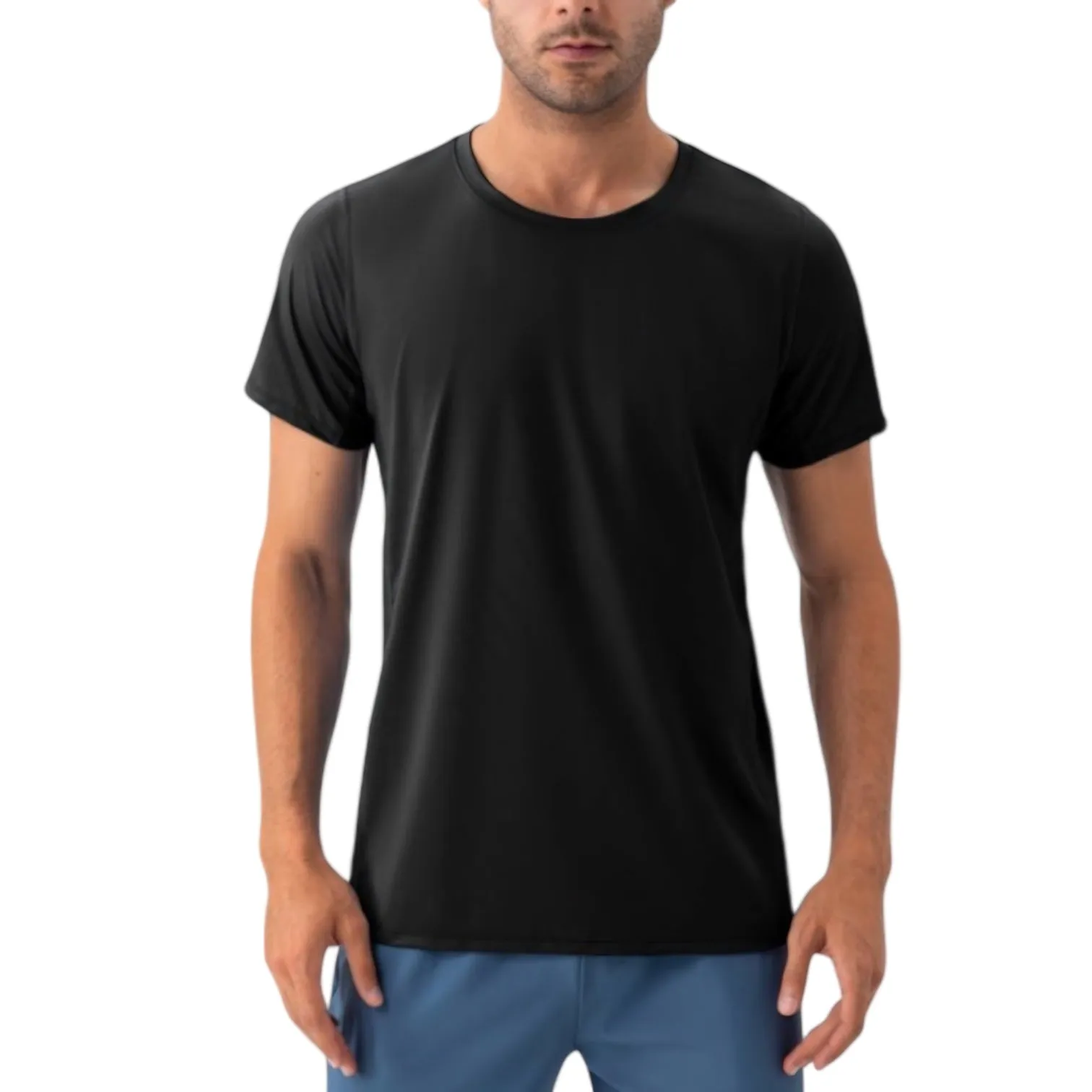 Anna-Kaci Active Men's Classic Fit Athletic T-Shirt with Quick-Dry Fabric and Short Sleeves sold by Anna-Kaci