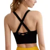 Anna-Kaci Active Women's Crisscross Back Sports Bra with Wide Elastic Band and Supportive Straps for Activewear sold by Anna-Kaci