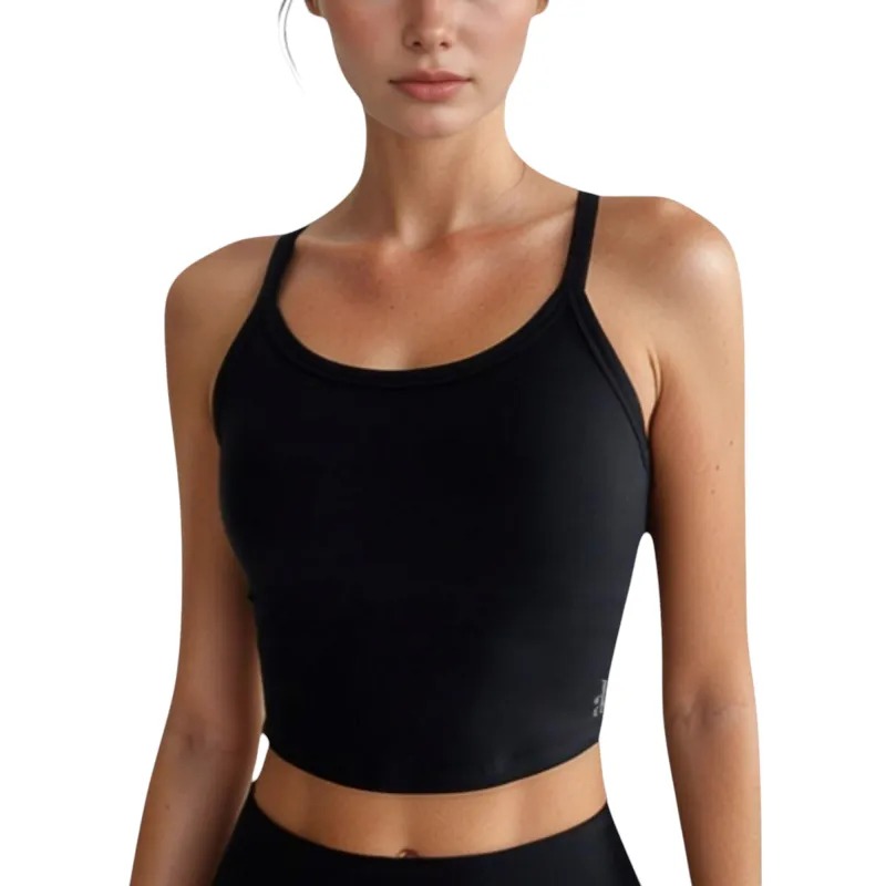 Anna-Kaci Active Women's Cropped Sports Tank Top with Thin Straps and Scoop Neck for Everyday Activewear sold by Anna-Kaci
