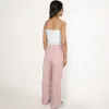 Anna-Kaci Lounge Women's Vertical Stripe Lounge Pants with Drawstring Waist and Relaxed Fit sold by Anna-Kaci