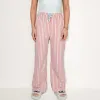 Anna-Kaci Lounge Women's Vertical Stripe Lounge Pants with Drawstring Waist and Relaxed Fit sold by Anna-Kaci