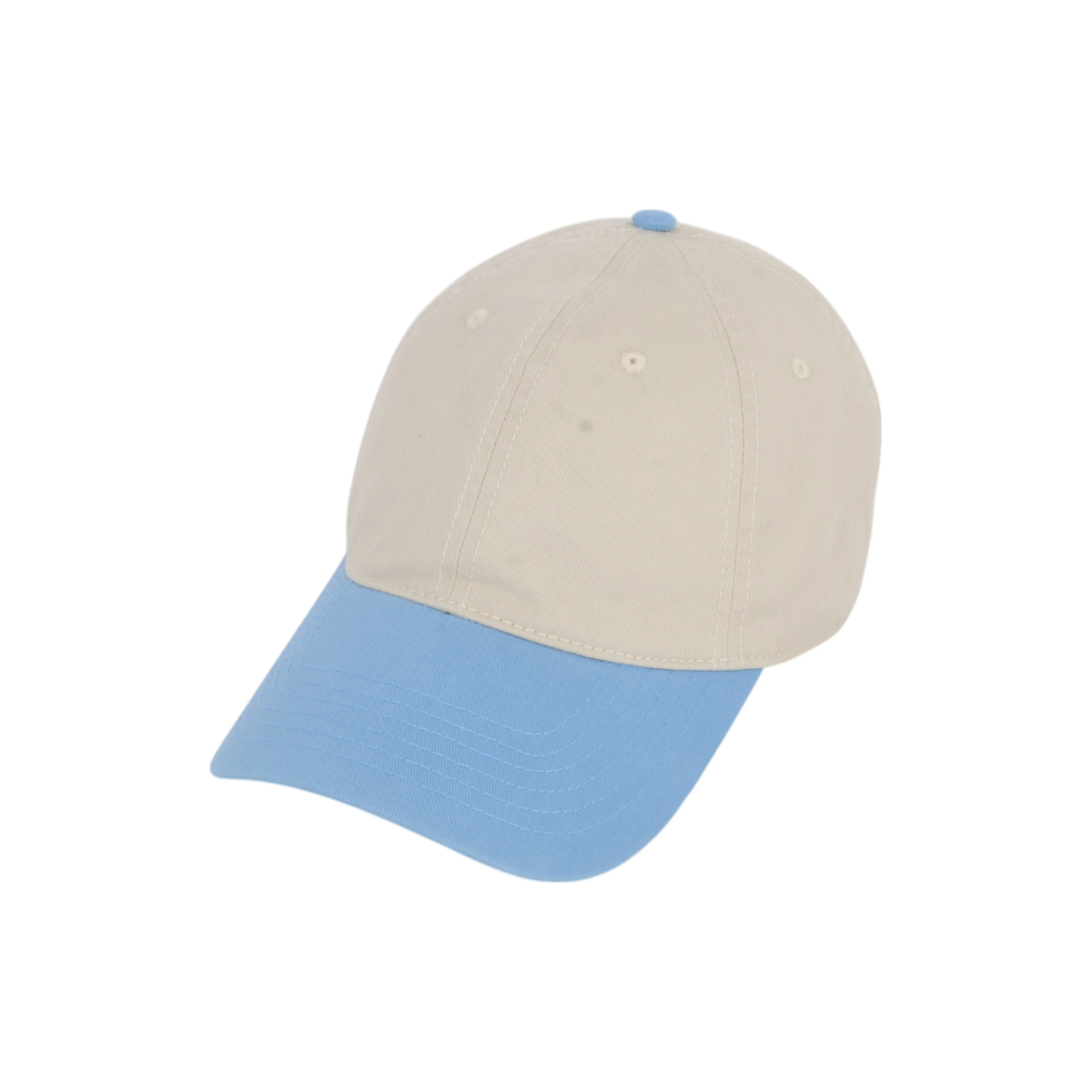 Anna-Kaci Unisex Classic Two-Tone Baseball Cap with Curved Brim and Adjustable Buckle Strap sold by Anna-Kaci product image thumbnail 2