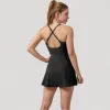 Anna-Kaci Active Women's Activewear Tennis Dress with Spaghetti Straps and A-Line Skirt Design sold by Anna-Kaci