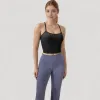 Anna-Kaci Active Women's Ribbed Cropped Tank with Strappy Back and Stretch Fit for Lightweight Layering sold by Anna-Kaci