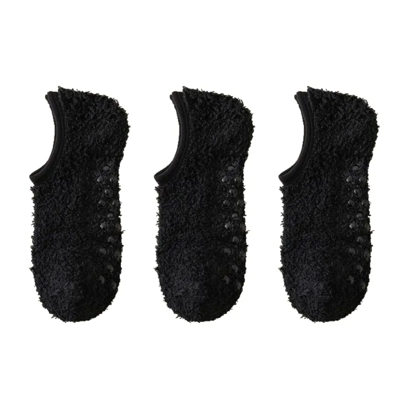 Anna-Kaci Men's 3-Pack Fuzzy Grip Socks Low Cut Non-Slip Indoor Slipper Lounge Fit sold by Anna-Kaci