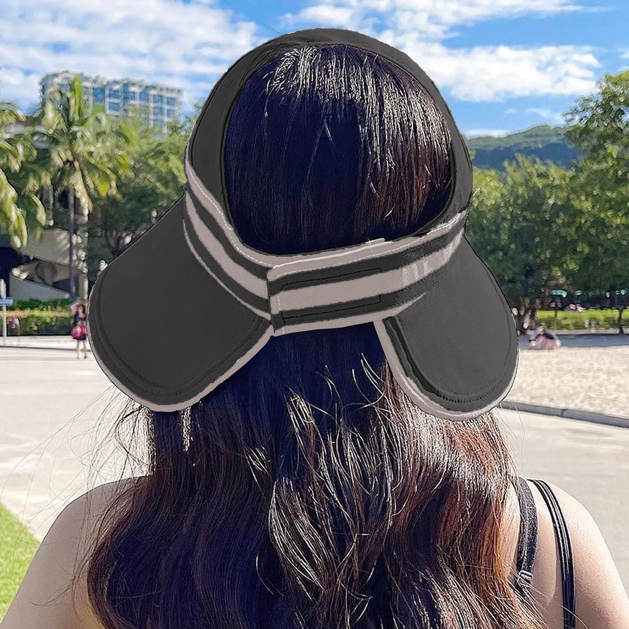 Anna-Kaci Women's Foldable Wide - Brim Sun Visor Hat sold by Anna-Kaci product image thumbnail 4