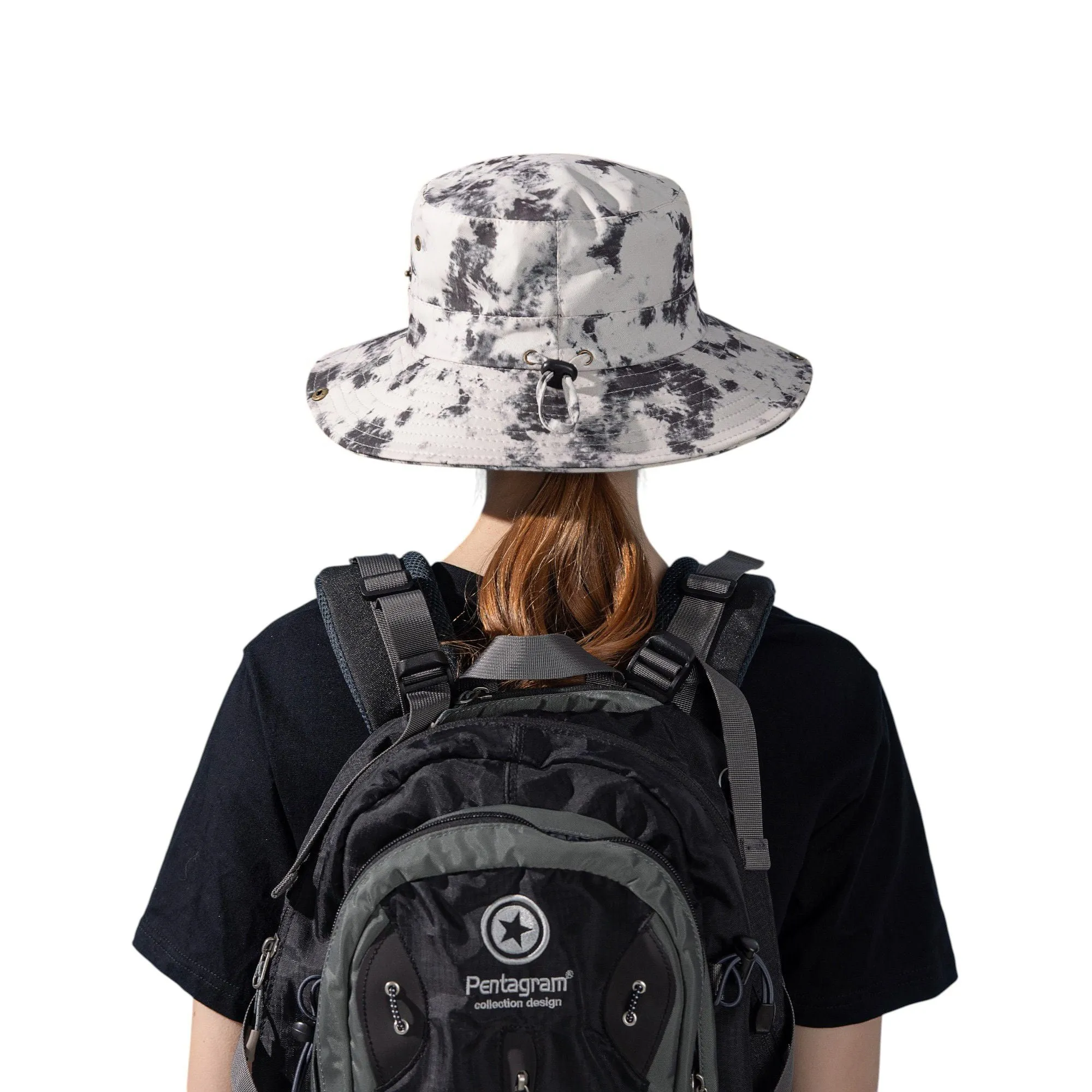 Anna-Kaci Wide Brim Outdoor Sun Hat with Adjustable Chin Strap for Hiking Camping Travel Beach sold by Anna-Kaci product image thumbnail 4