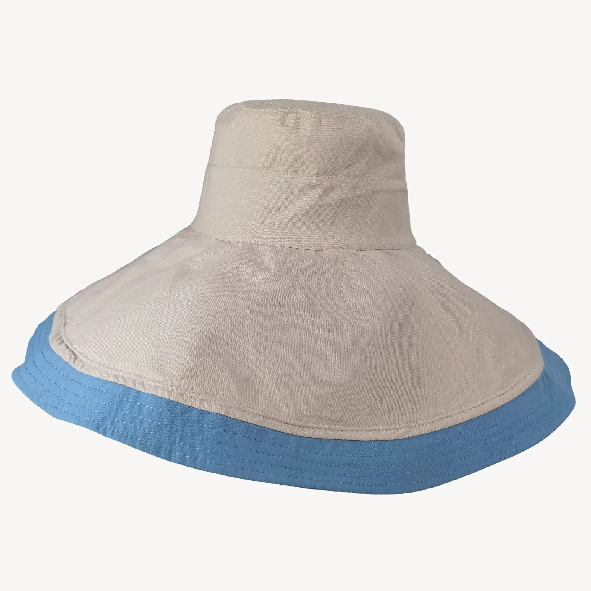 Anna-Kaci Women's Reversible Wide - Brim Sun Hat with Adjustable Chin Strap sold by Anna-Kaci product image thumbnail 2