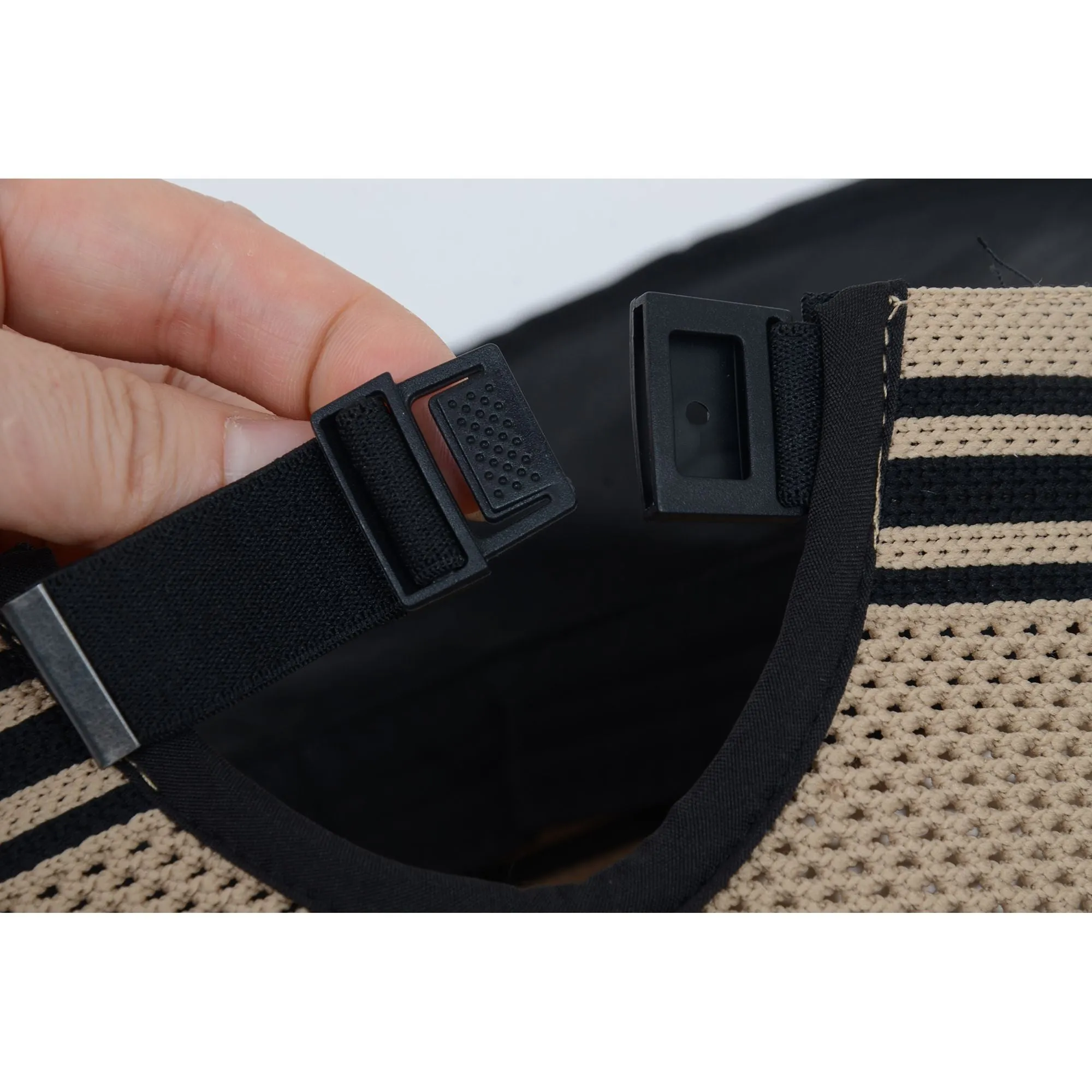 Anna-Kaci Breathable Mesh Sun Visor Cap with Ponytail Slot Adjustable Strap and Wide Brim for Outdoor Hiking and Summer Travel sold by Anna-Kaci product image thumbnail 4