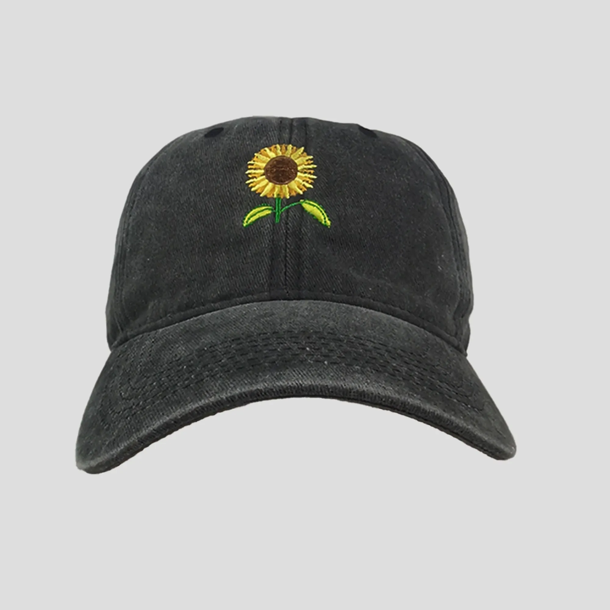 Anna-Kaci Women's Baseball Cap with Sunflower Embroidery sold by Anna-Kaci product image thumbnail 2