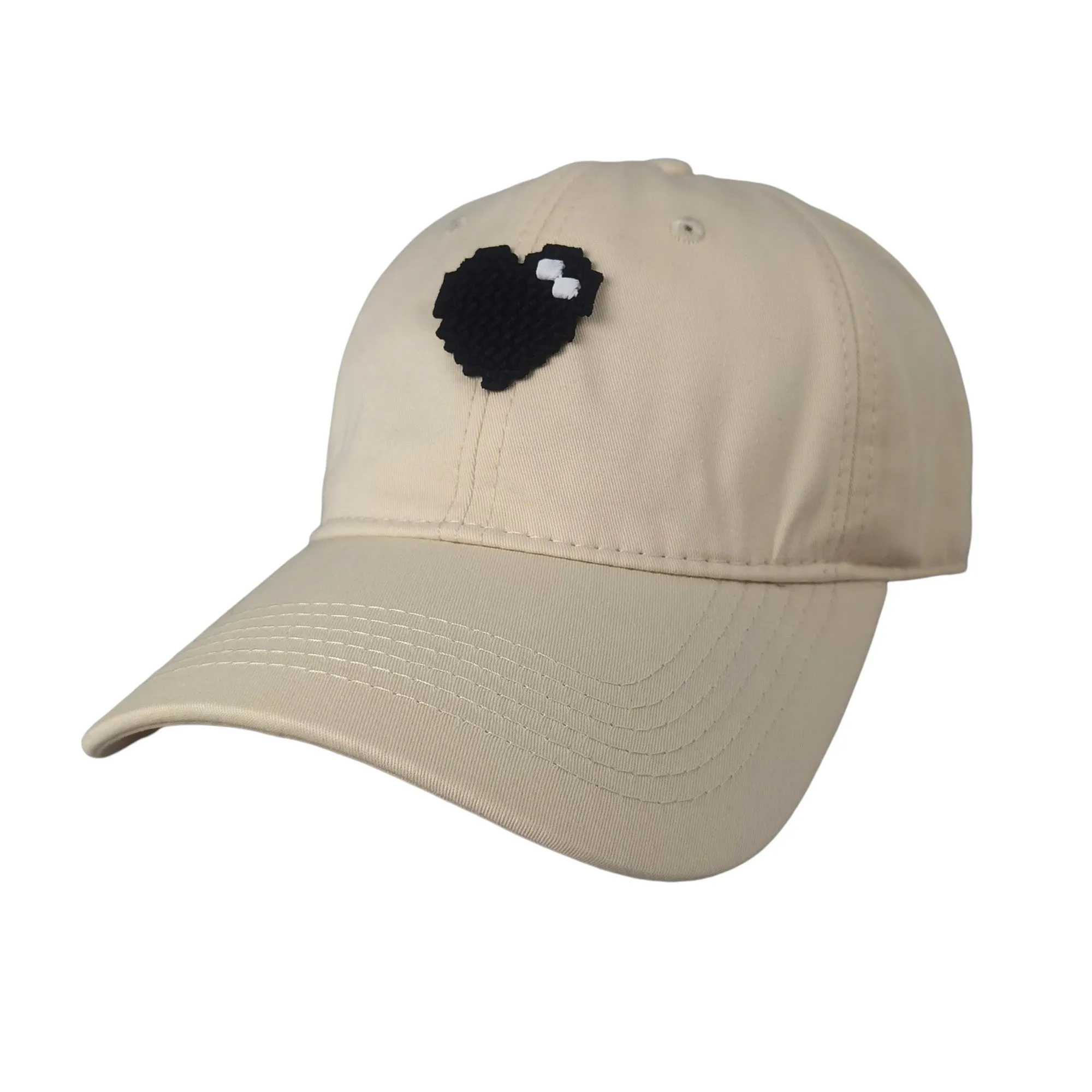 Anna-Kaci Women's Pixel Heart Wide - Brim Baseball Cap sold by Anna-Kaci
