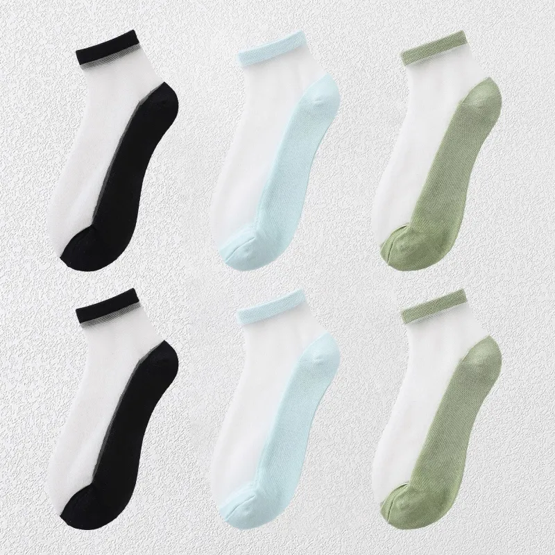 Anna-Kaci Chic Women's Summer Thin Ankle Socks Soft for Casual 6Pk sold by Anna-Kaci