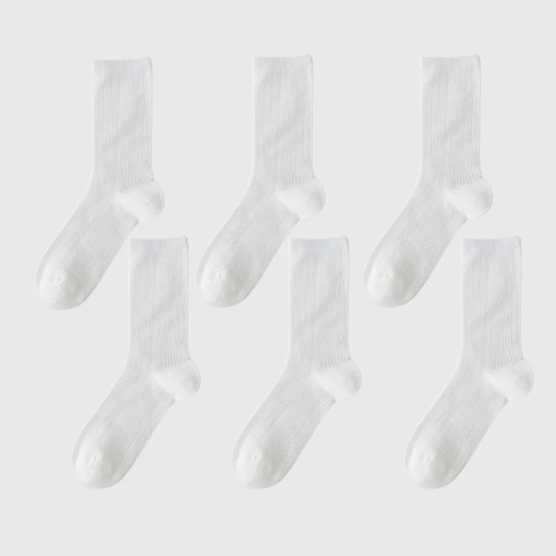 Anna-Kaci Women's Summer Ribbed Ankle Socks 6Pk sold by Anna-Kaci