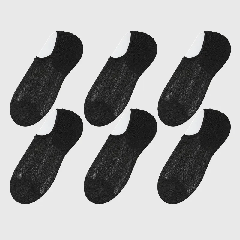 Anna-Kaci Women's Invisible No-Show Liner Socks 6Pk sold by Anna-Kaci