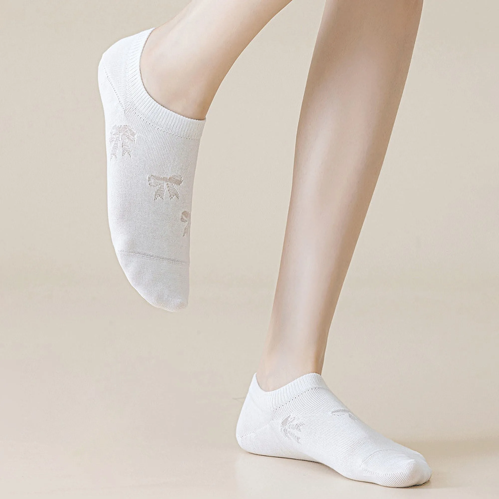 Anna-Kaci Invisible Women's Summer No-Show Liner Socks 5Pk sold by Anna-Kaci product image thumbnail 3