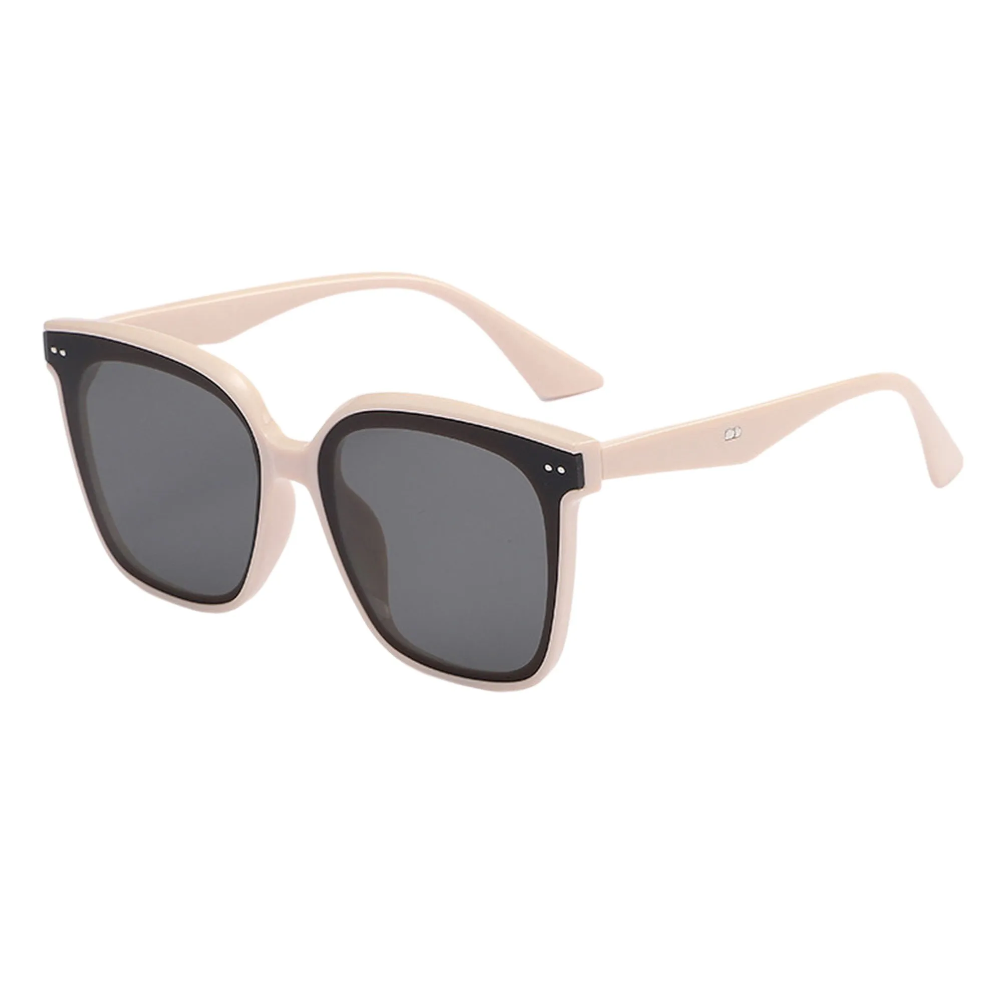 Anna-Kaci Women's Trendy Square Two - Tone Sunglasses sold by Anna-Kaci product image thumbnail 5