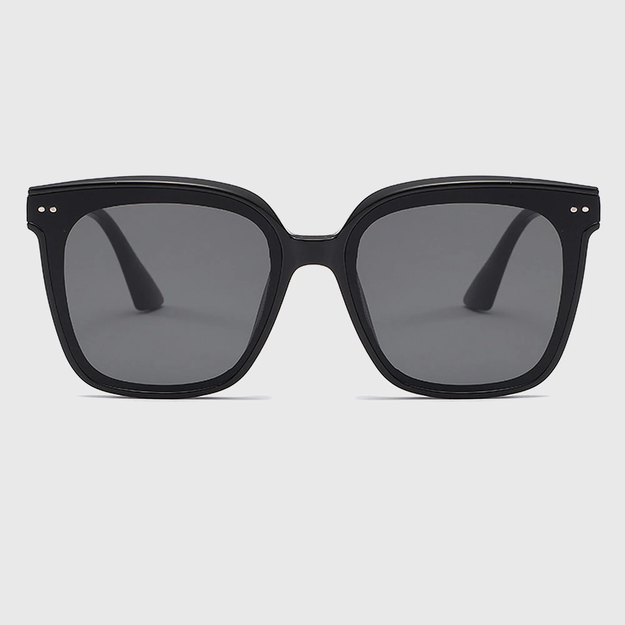 Anna-Kaci Women's Trendy Square Two - Tone Sunglasses sold by Anna-Kaci product image thumbnail 2