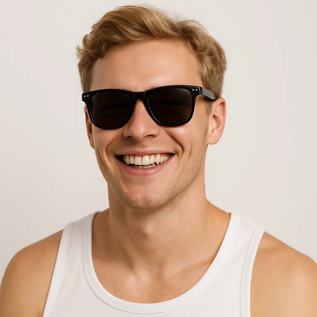 Anna-Kaci Classic Fashion Casual Square Polarized Sunglasses UV400 Protection sold by Anna-Kaci product image thumbnail 3