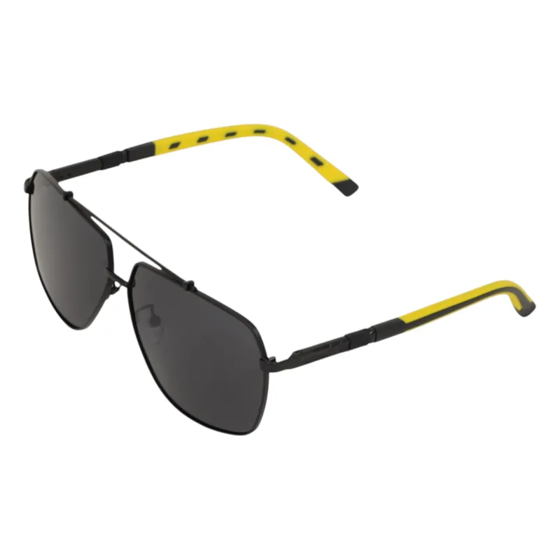 Anna-Kaci Men's Fashion Two Tone Box Polarized Sunglasses UV400 Protection sold by Anna-Kaci