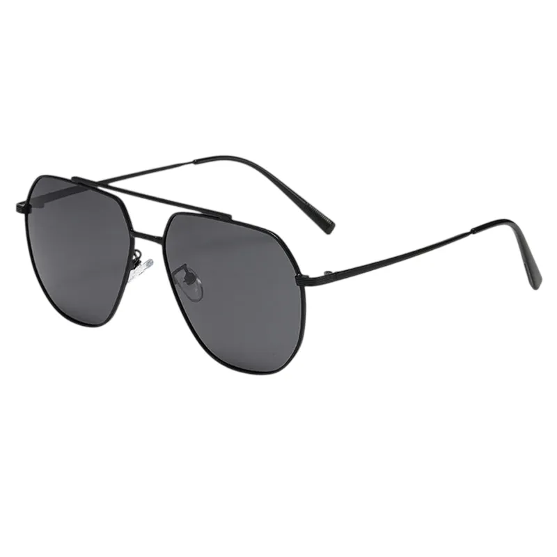 Anna-Kaci Women's Trendy Double-Bridge Metal Frame Sunglasses sold by Anna-Kaci