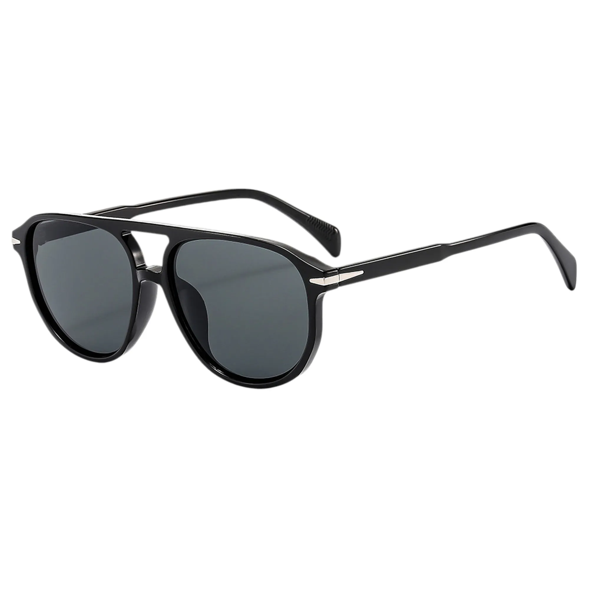 Anna-Kaci Women's Retro-Inspired Double-Bridge Square Sunglasses sold by Anna-Kaci