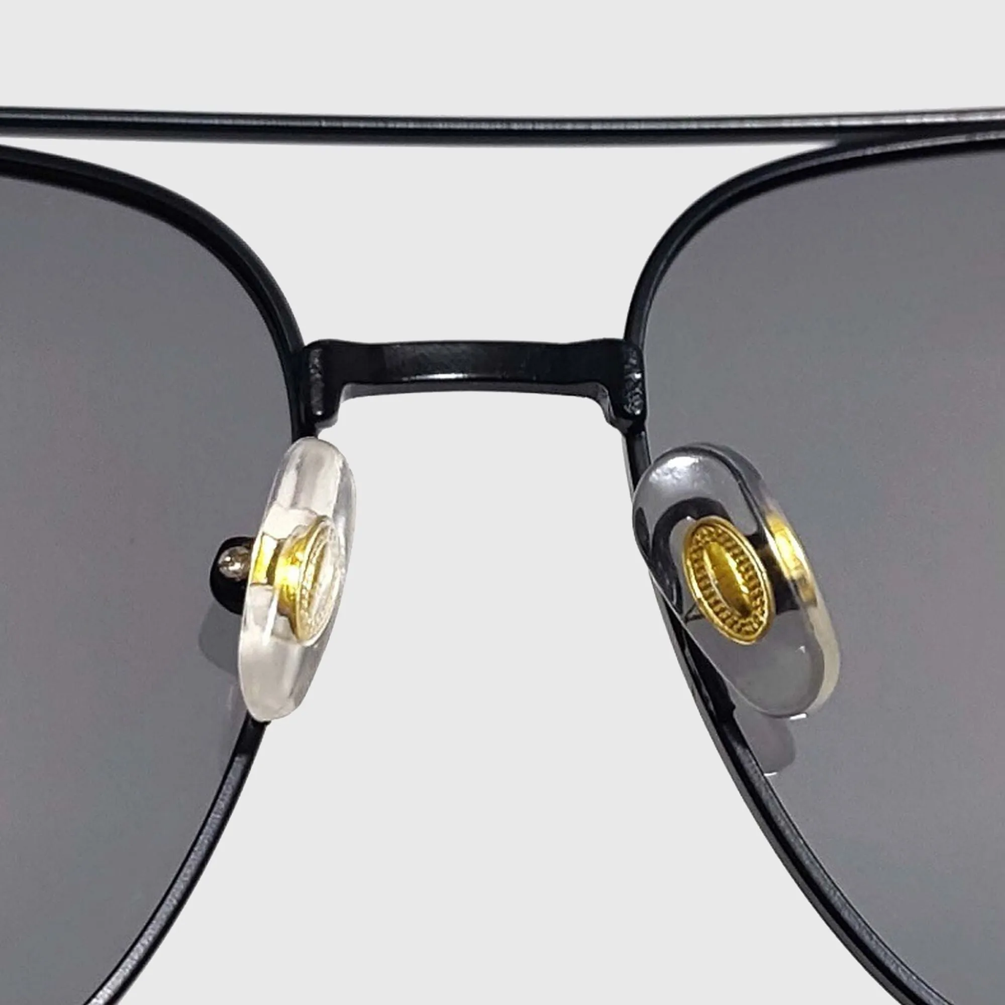 Anna-Kaci Women's Retro Square Aviator Sunglasses - Silver Frame with Black Lenses sold by Anna-Kaci product image thumbnail 3