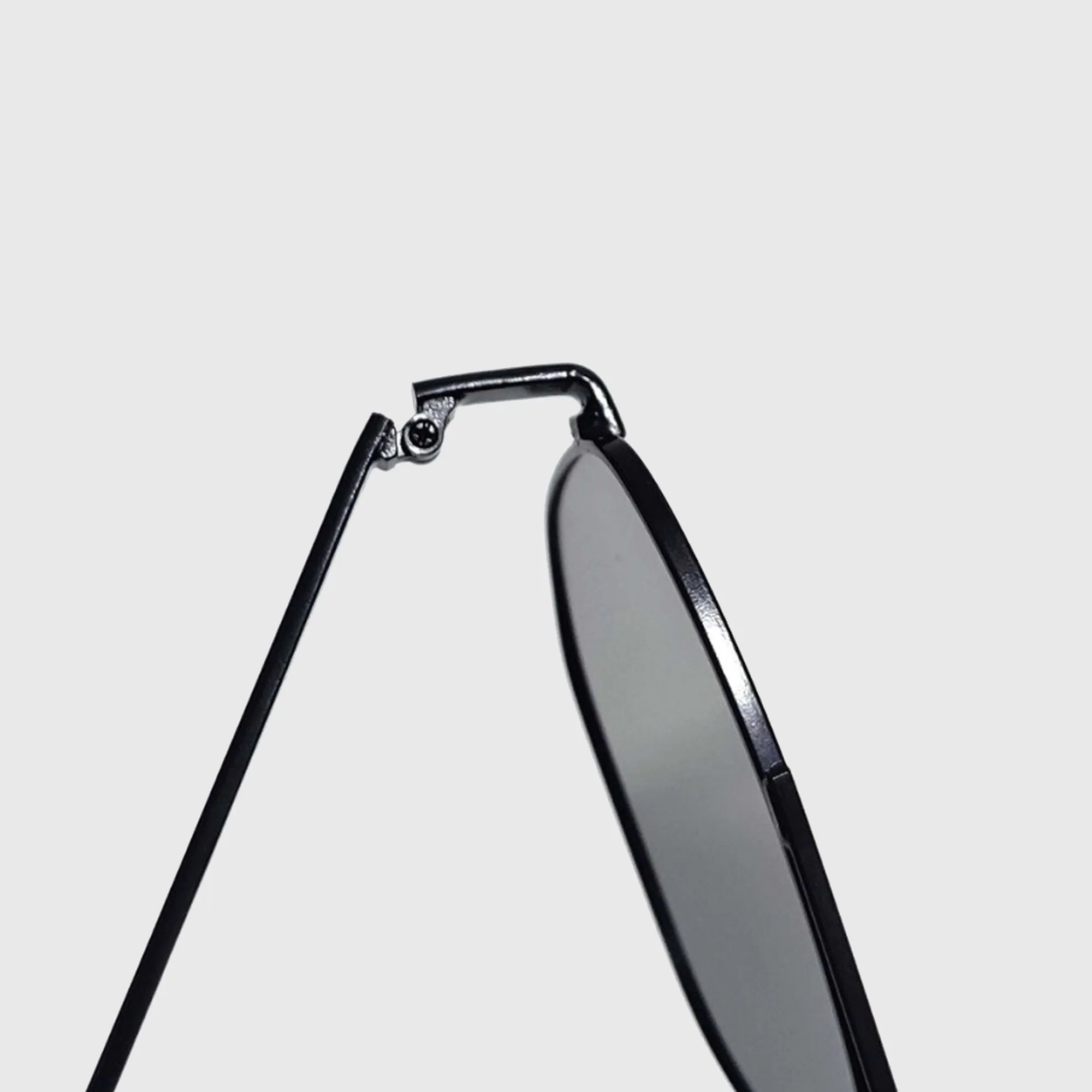 Anna-Kaci Women's Retro Square Aviator Sunglasses - Silver Frame with Black Lenses sold by Anna-Kaci product image thumbnail 4