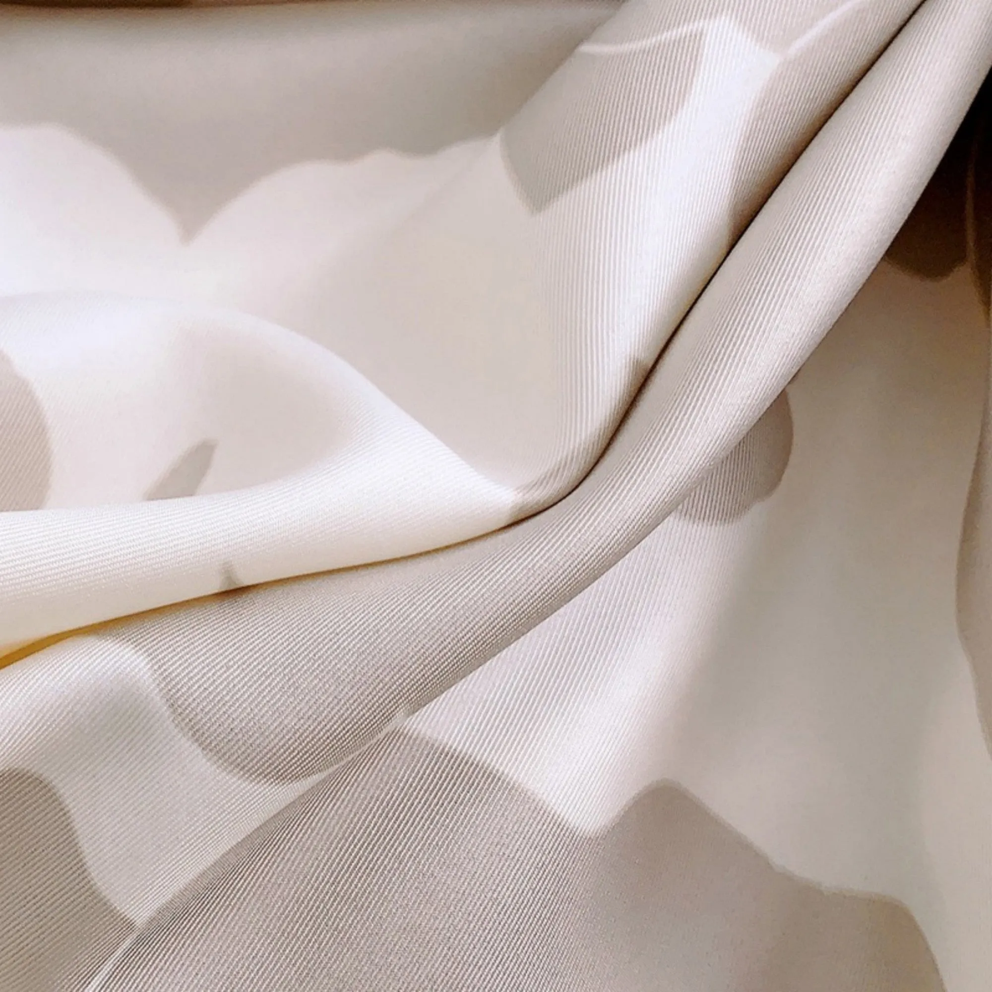 Anna-Kaci Women's Square Floral Print Satin Scarf with Bold Leaf Pattern and Smooth Silky Finish sold by Anna-Kaci product image thumbnail 3