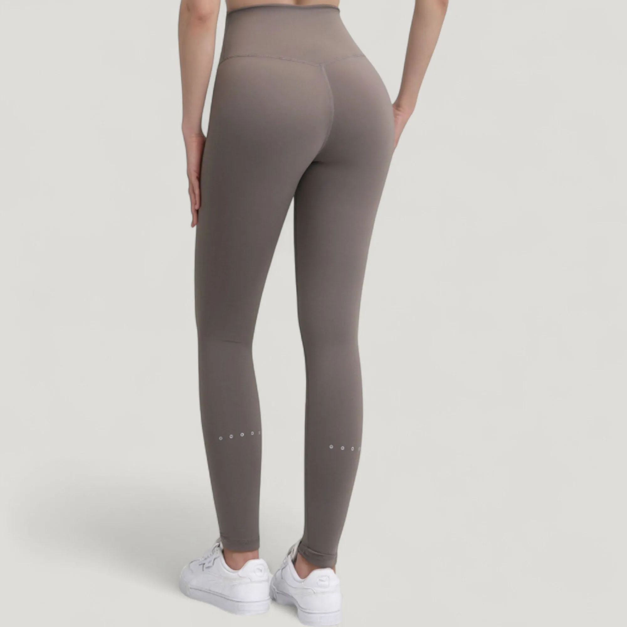 Anna-Kaci Active Women's High Waist Full Length Seamless Leggings with Body Contouring Design sold by Anna-Kaci product image thumbnail 4