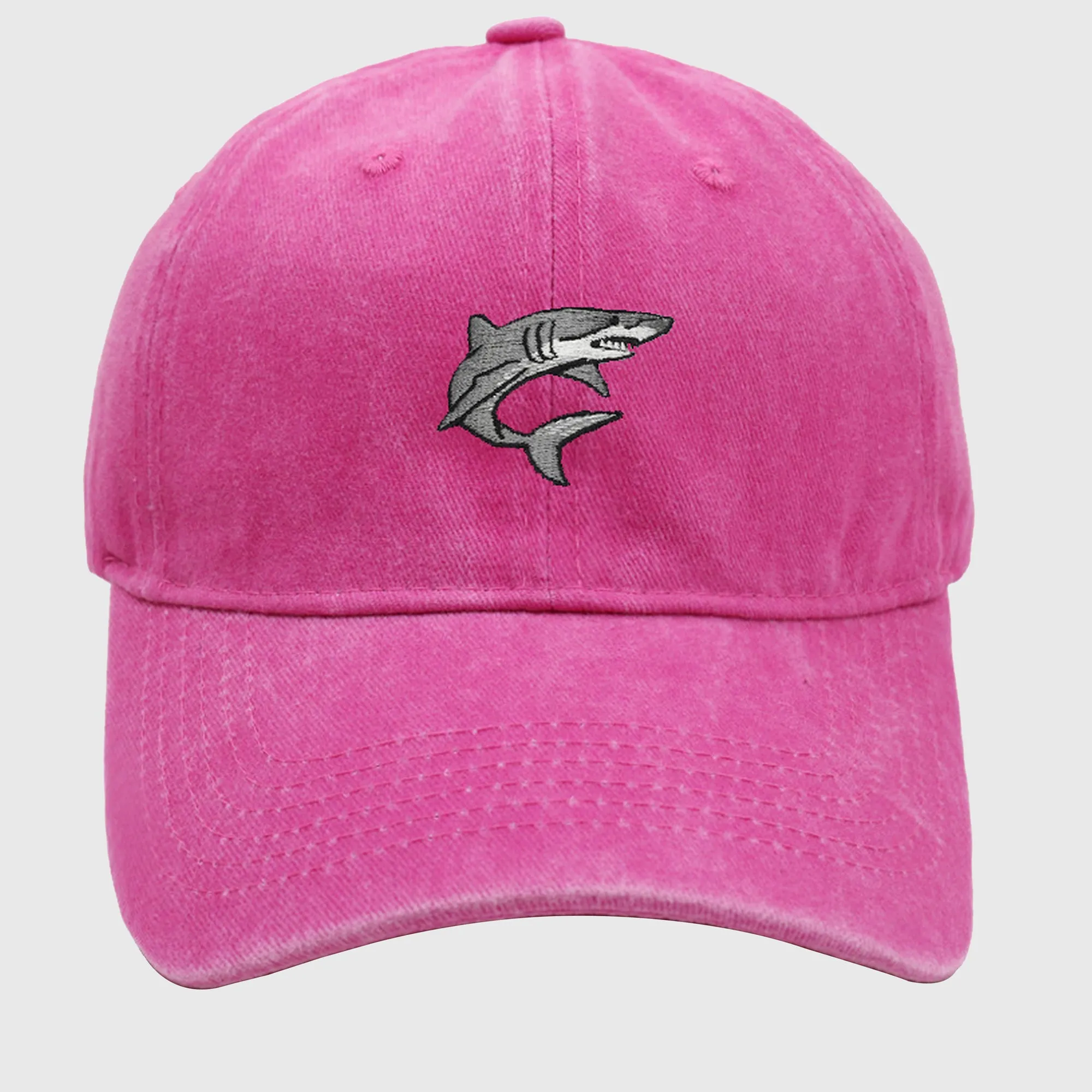 Anna-Kaci Women's Vintage Washed Baseball Cap with Shark Embroidery sold by Anna-Kaci product image thumbnail 5