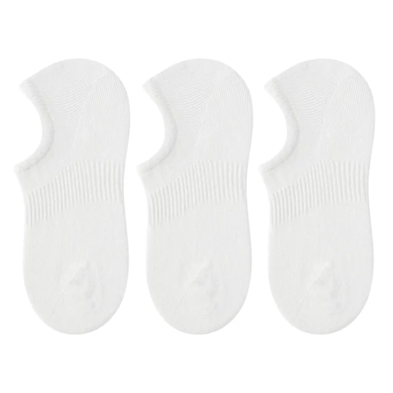 Anna-Kaci 3-Pack Women's Pure Cotton Low Cut Socks with Heel Grip Anti-Slip Design sold by Anna-Kaci