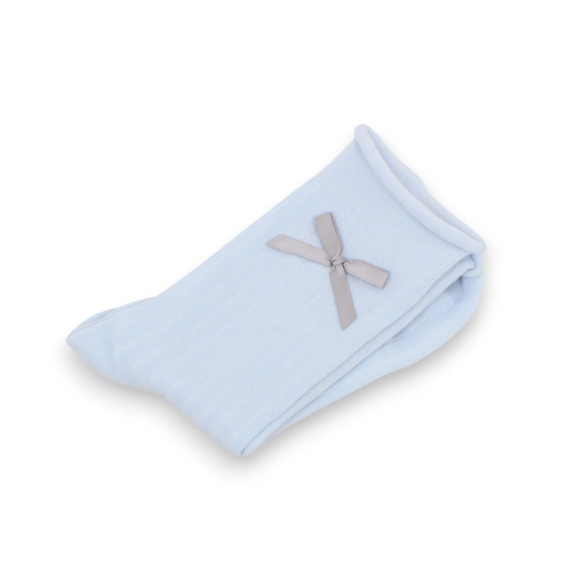 Anna-Kaci 3-Pack Women's Cotton Crew Socks with Embroidered Bows and Cute Style sold by Anna-Kaci product image thumbnail 2