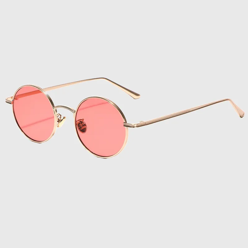 Anna-Kaci Women's Retro Round Metal Sunglasses sold by Anna-Kaci