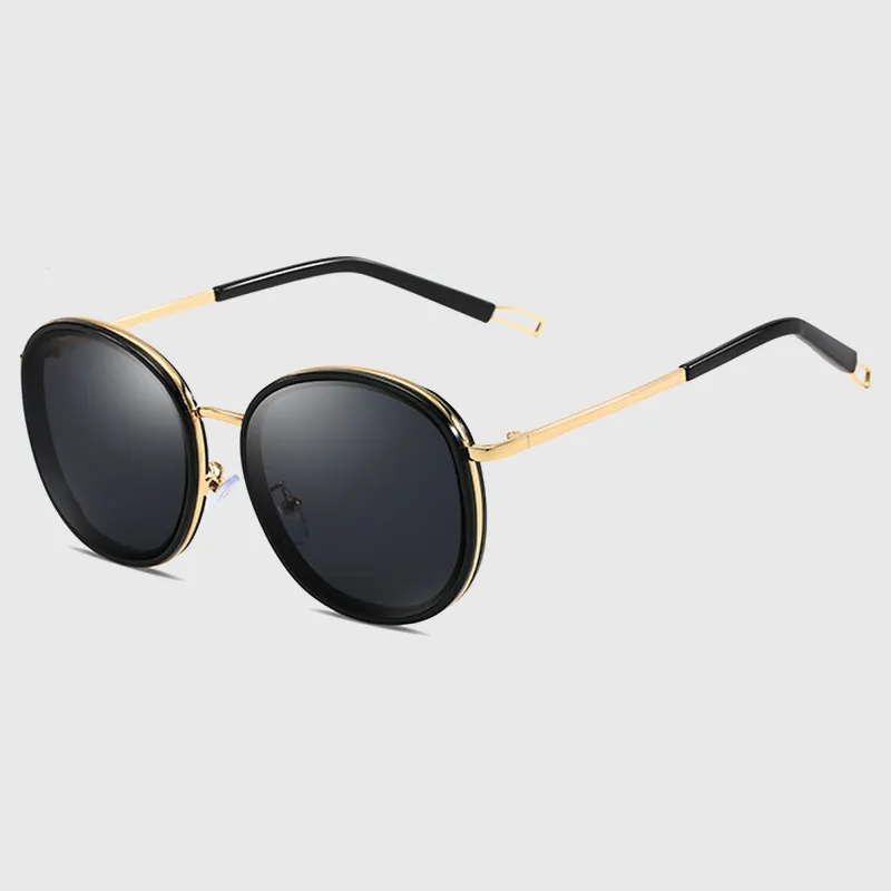 Anna-Kaci Women's Retro Round Metal & PC Polarized Sunglasses sold by Anna-Kaci