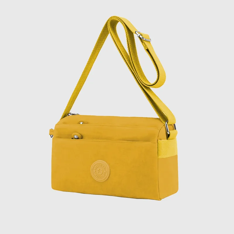 Anna-Kaci Women's Lightweight Nylon Crossbody Bag-Compact Travel Shoulder Purse sold by Anna-Kaci