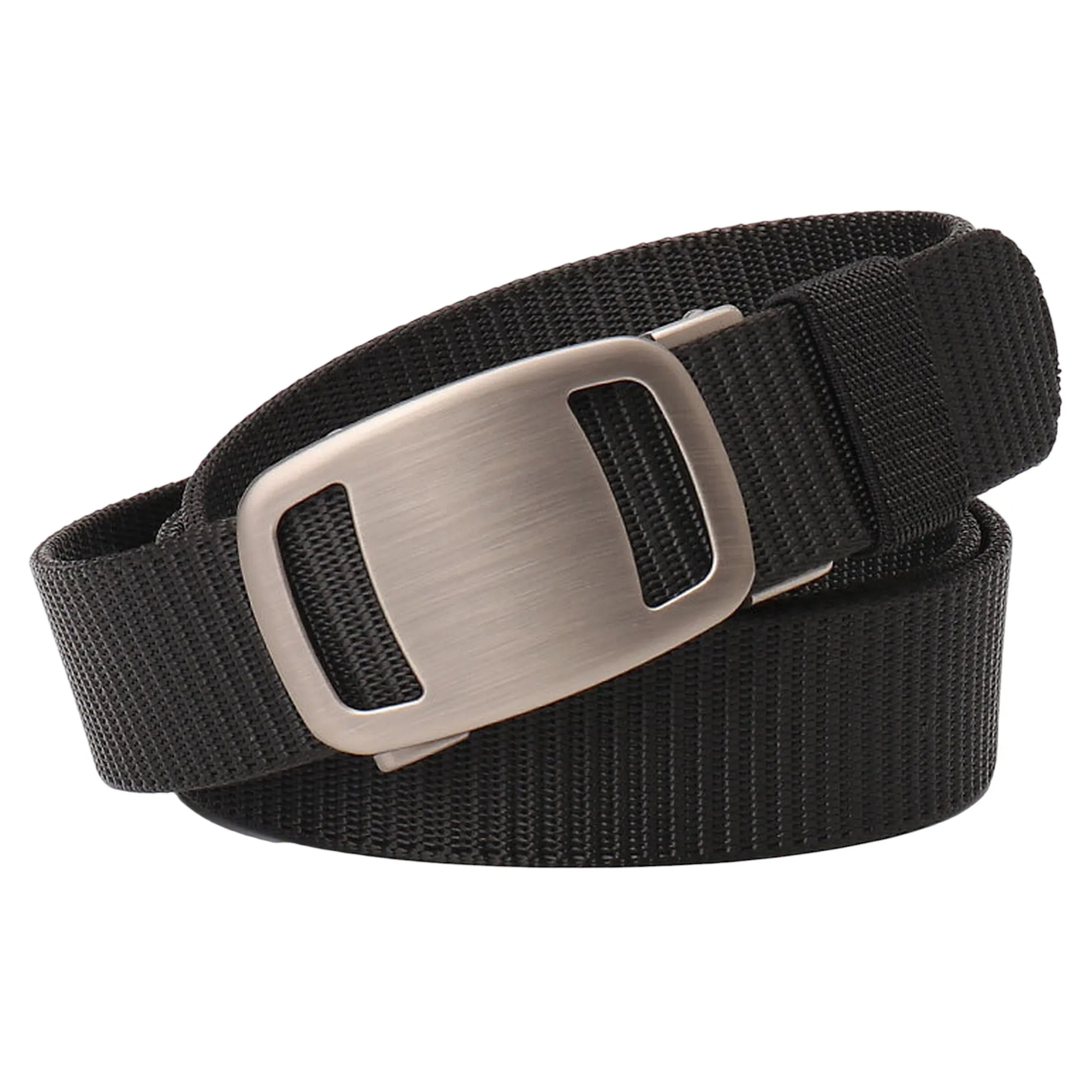 Anna-Kaci Women's Nylon - Look Canvas Belt with Alloy Automatic Buckle sold by Anna-Kaci