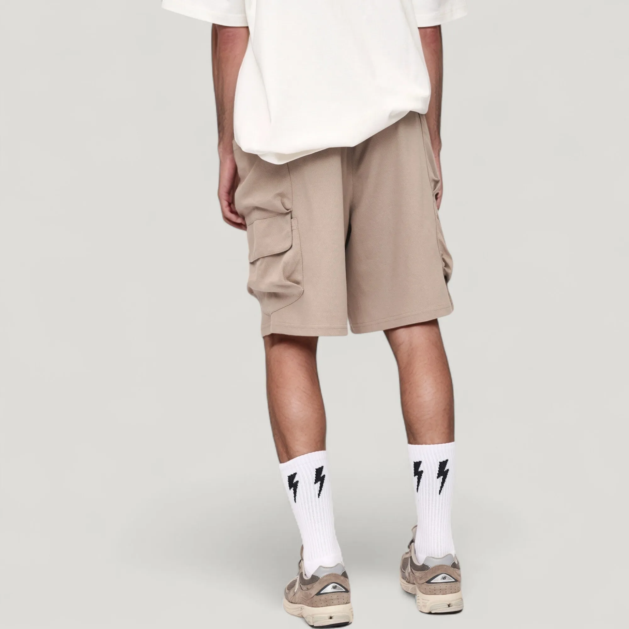 Anna-Kaci Active Men's Drawstring Waist Relaxed Fit Everyday Casual Shorts with Side Pockets sold by Anna-Kaci product image thumbnail 5