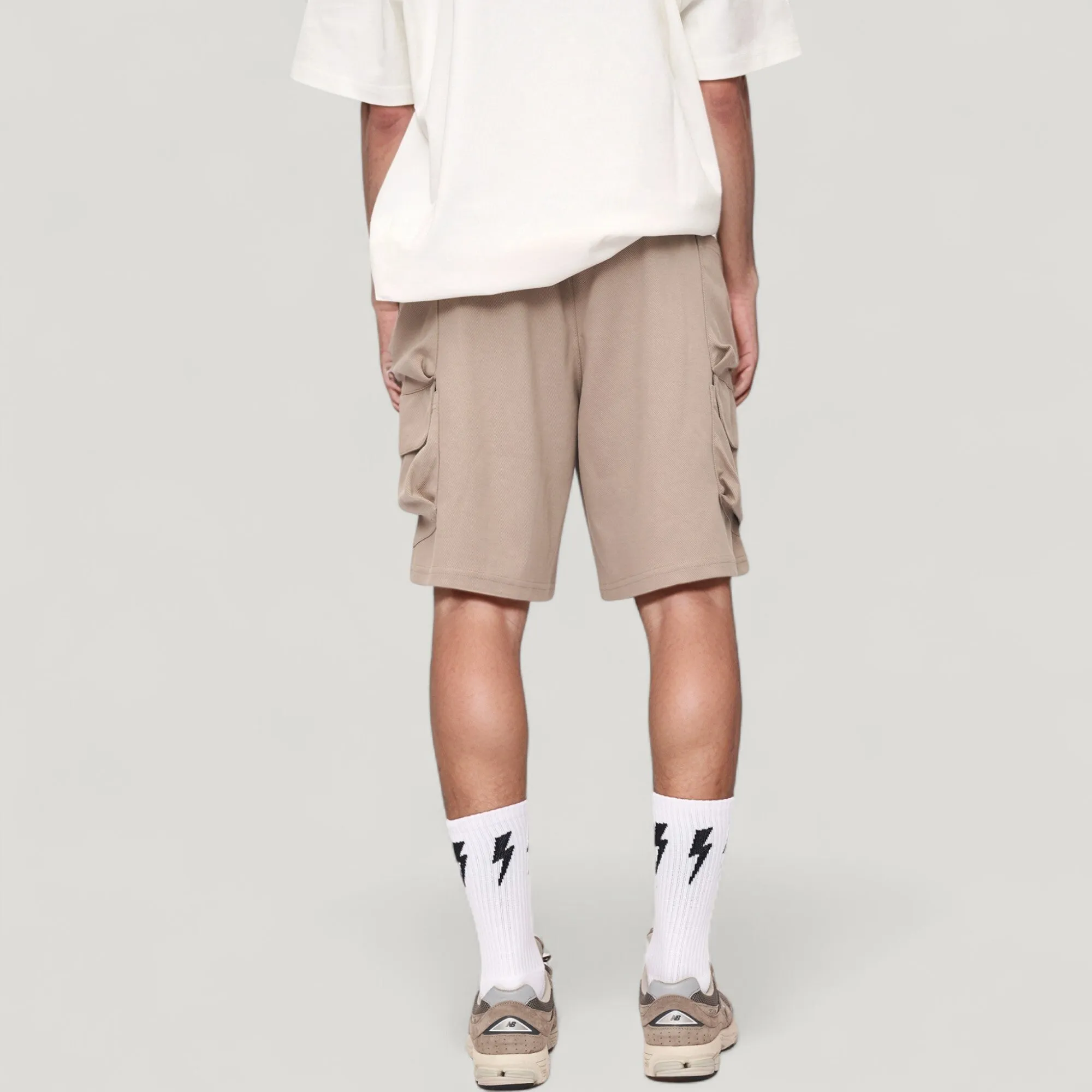 Anna-Kaci Active Men's Drawstring Waist Relaxed Fit Everyday Casual Shorts with Side Pockets sold by Anna-Kaci product image thumbnail 4