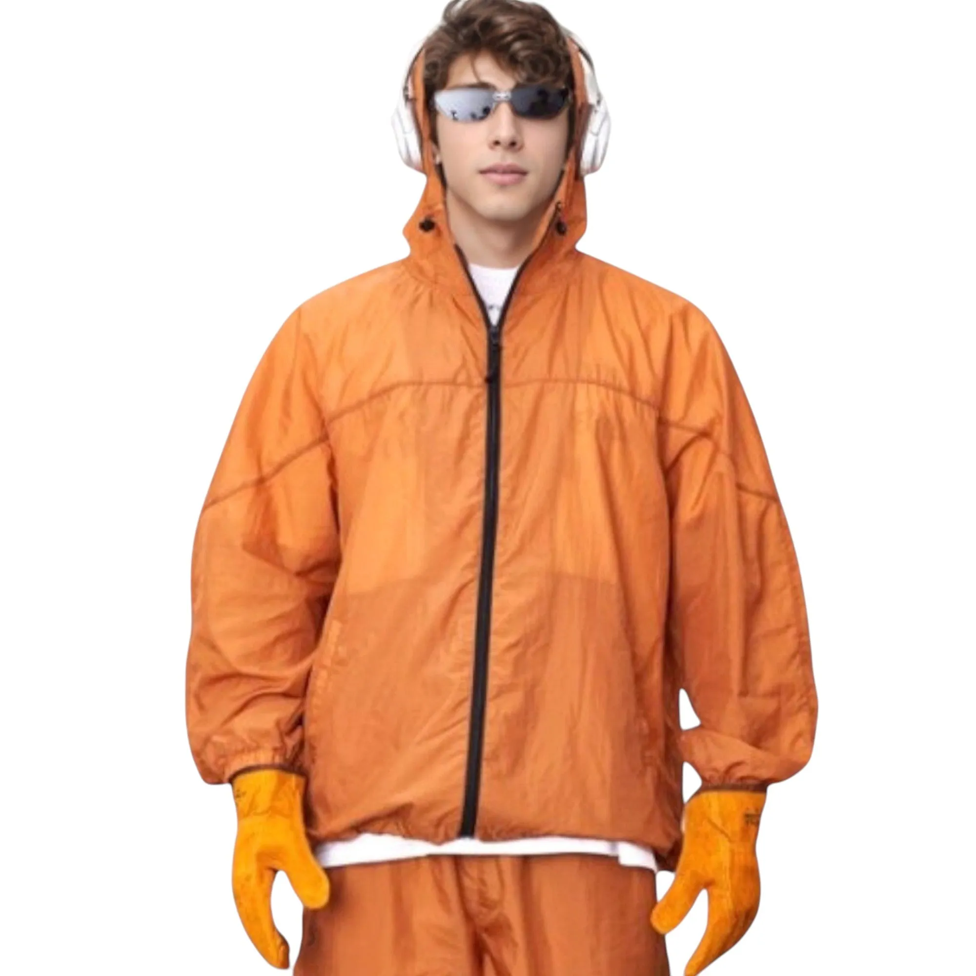 Anna-Kaci Active Men's Hooded Zip-Up Sun Protection Jacket with Lightweight Design and Relaxed Fit sold by Anna-Kaci