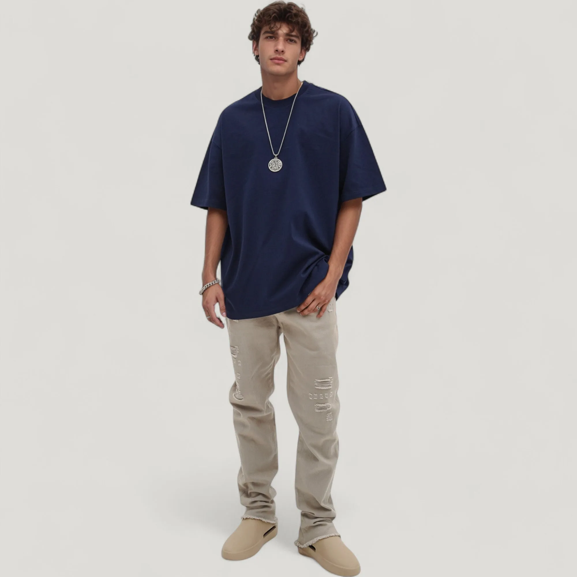 Anna-Kaci Active Men's Classic Short Sleeve Crew Neck T-Shirt with Relaxed Fit and Timeless Style sold by Anna-Kaci product image thumbnail 2