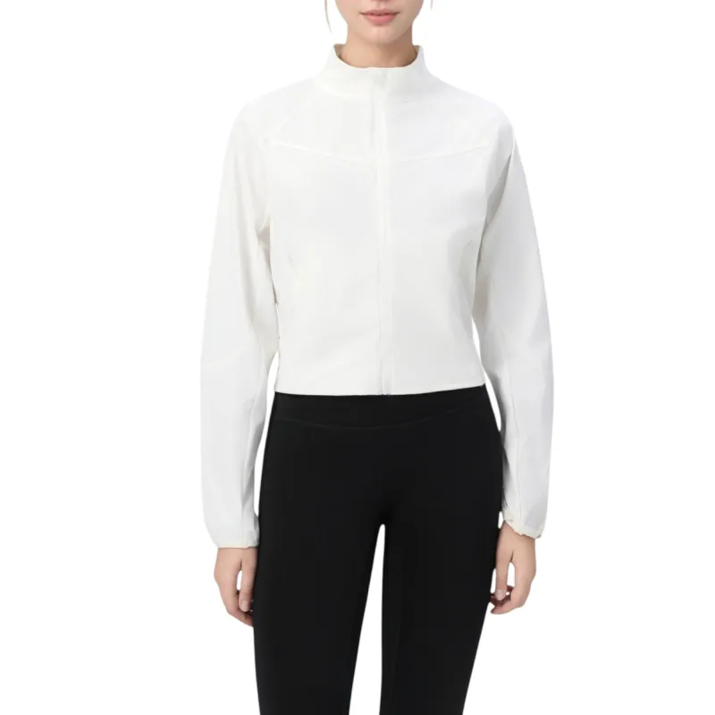 Anna-Kaci Active Women's Lightweight Zip Up Active Jacket with Stand Collar and Slim Fit sold by Anna-Kaci