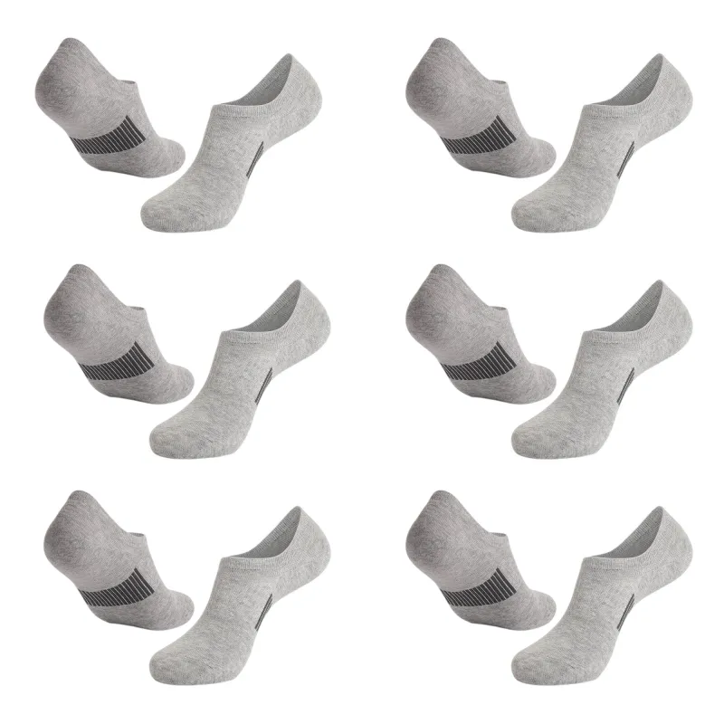 Anna-Kaci Men's 6pk Breathable No - Show Athletic Socks sold by Anna-Kaci