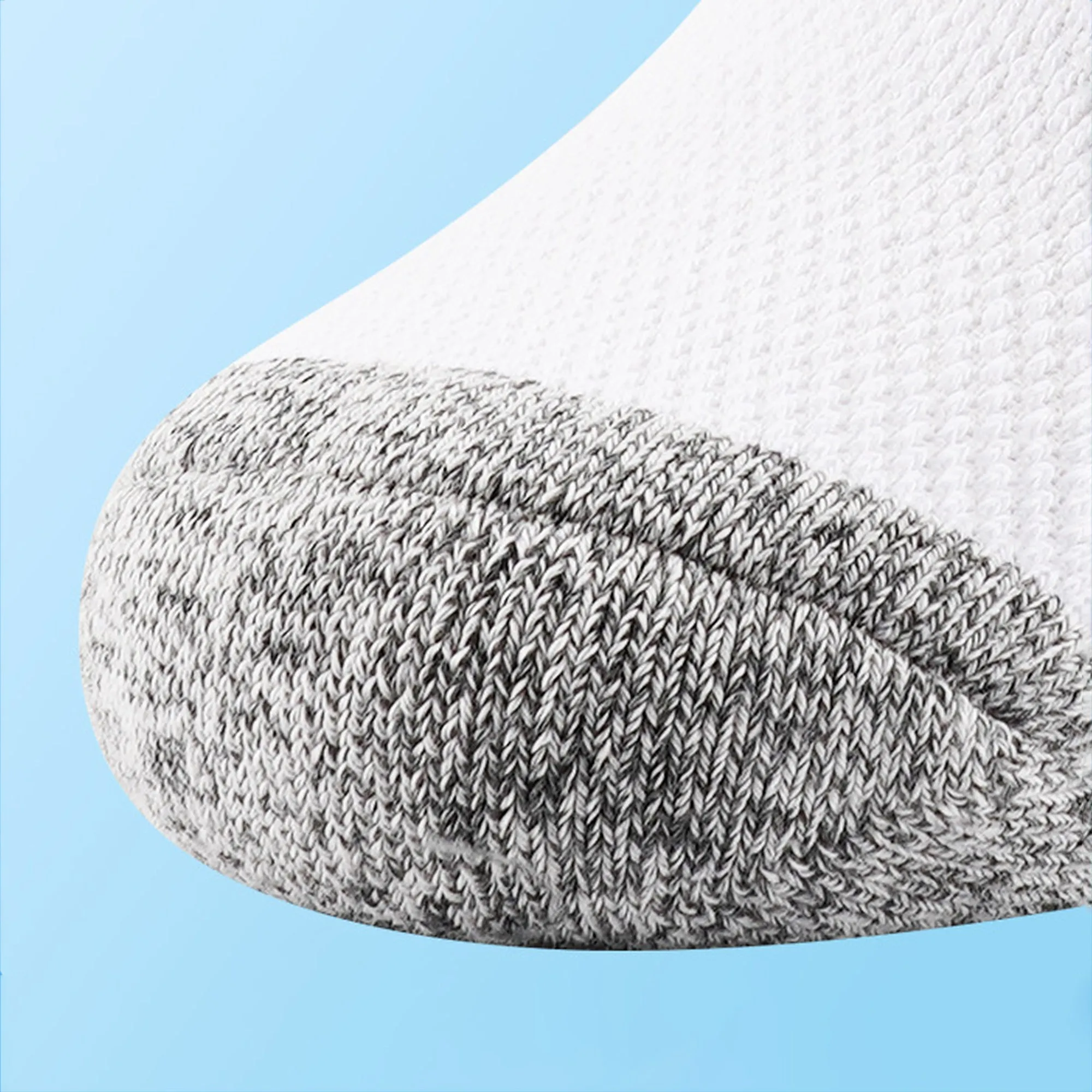 Anna-Kaci Men's Crew Athletic Socks 6pk with Accents sold by Anna-Kaci product image thumbnail 4