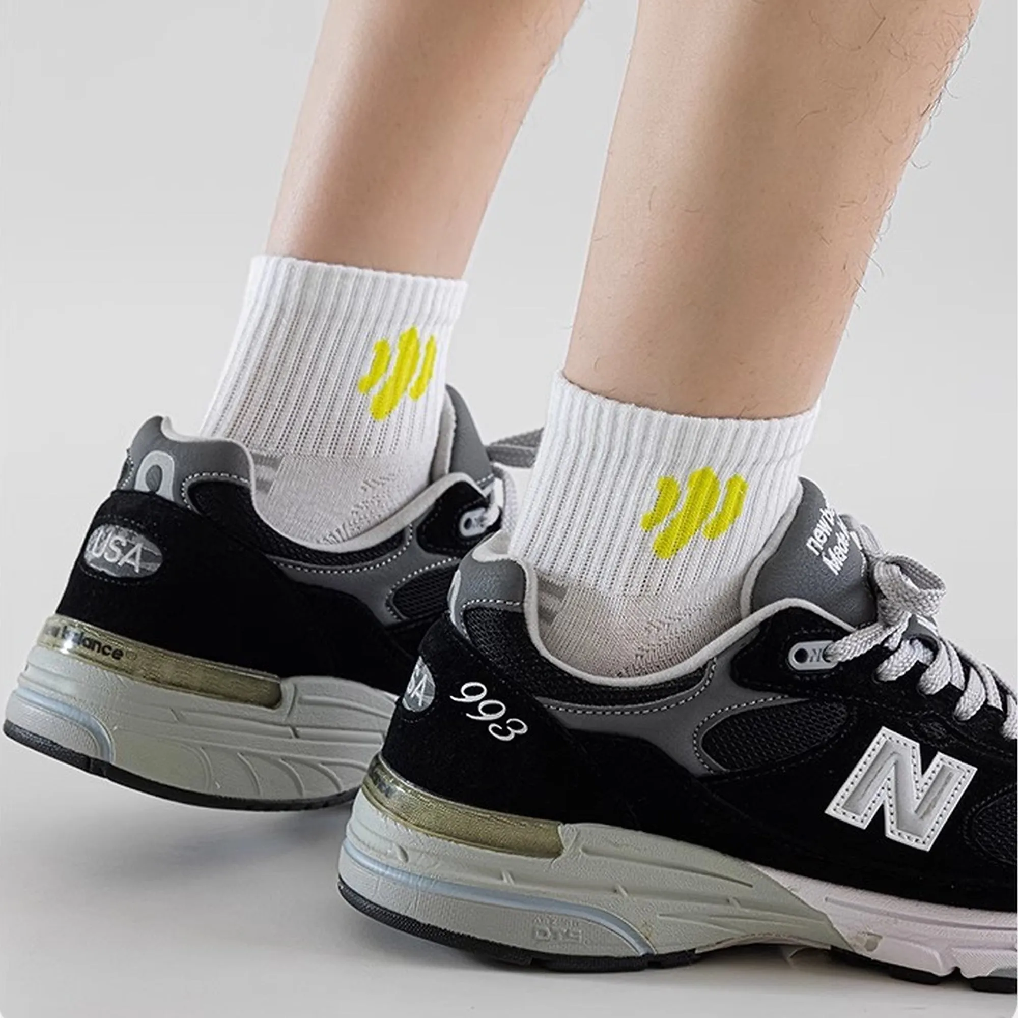 Anna-Kaci Men's Breathable Athletic Ankle Socks 6pk sold by Anna-Kaci product image thumbnail 4