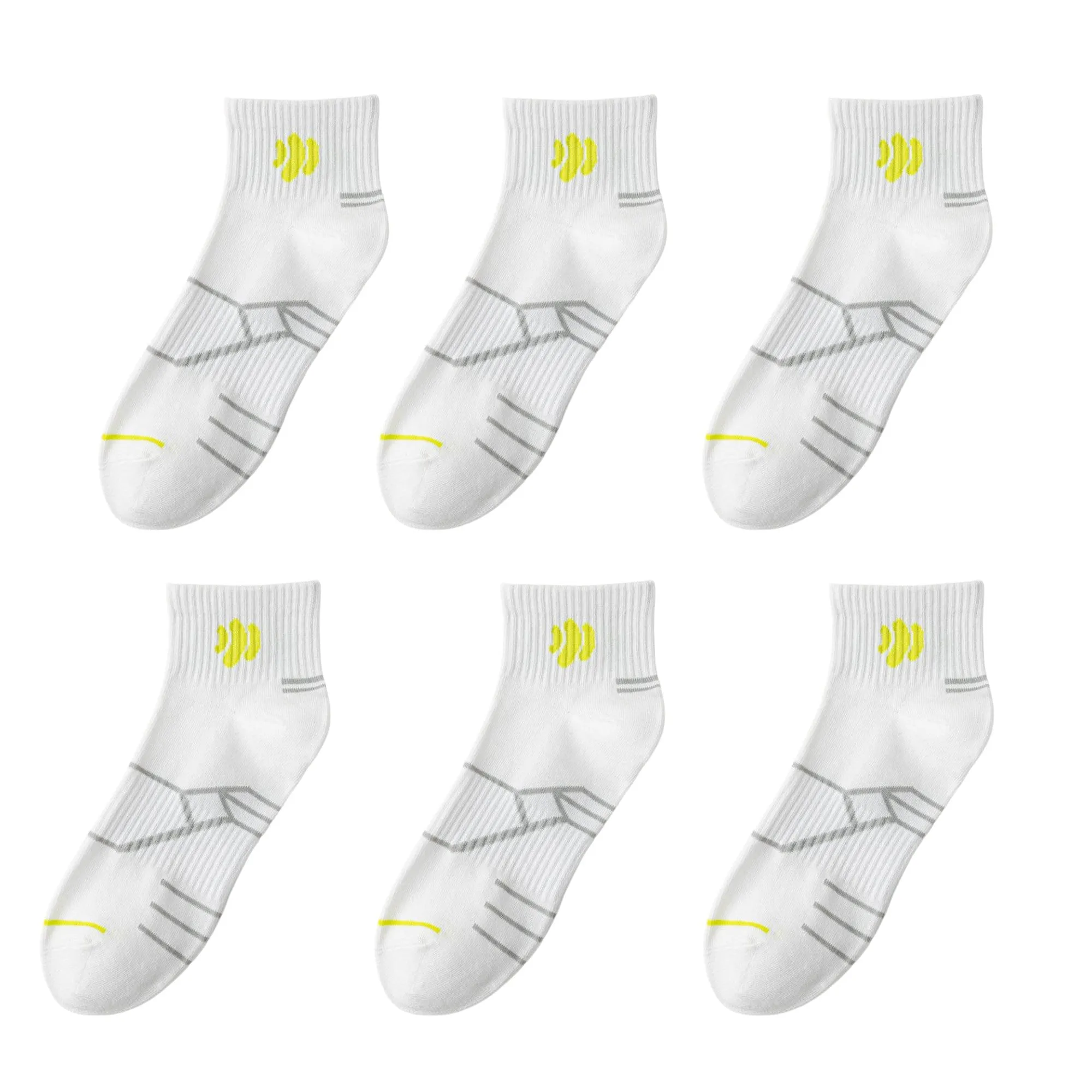 Anna-Kaci Men's Breathable Athletic Ankle Socks 6pk sold by Anna-Kaci
