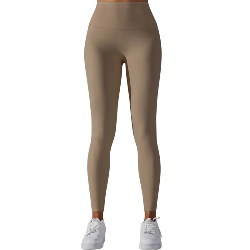 Anna-Kaci Active Women's High Waist Seamless Full Length Leggings with Wide Waistband sold by Anna-Kaci