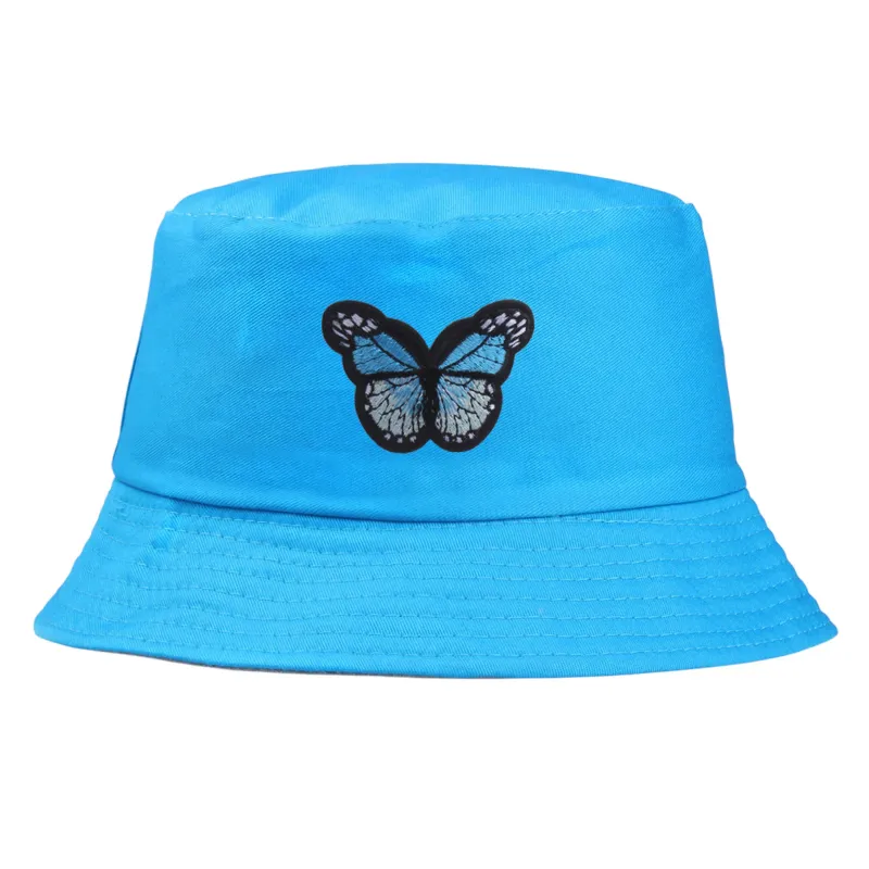 Anna-Kaci Women's Bucket Hat with Butterfly Embroidery sold by Anna-Kaci